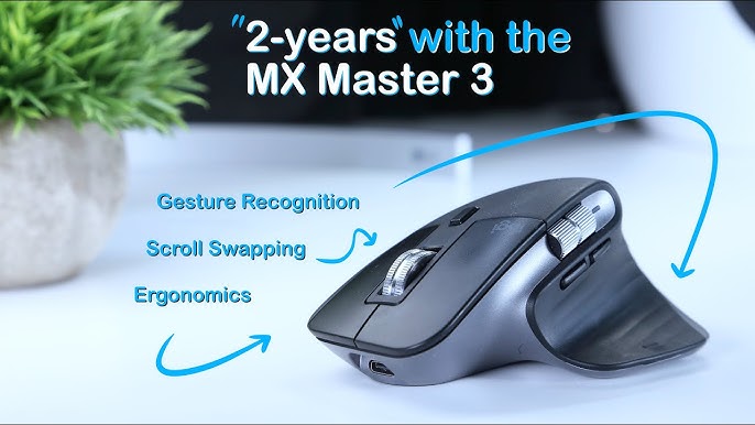 MX Master 3S Wireless Bluetooth Mouse for Mac