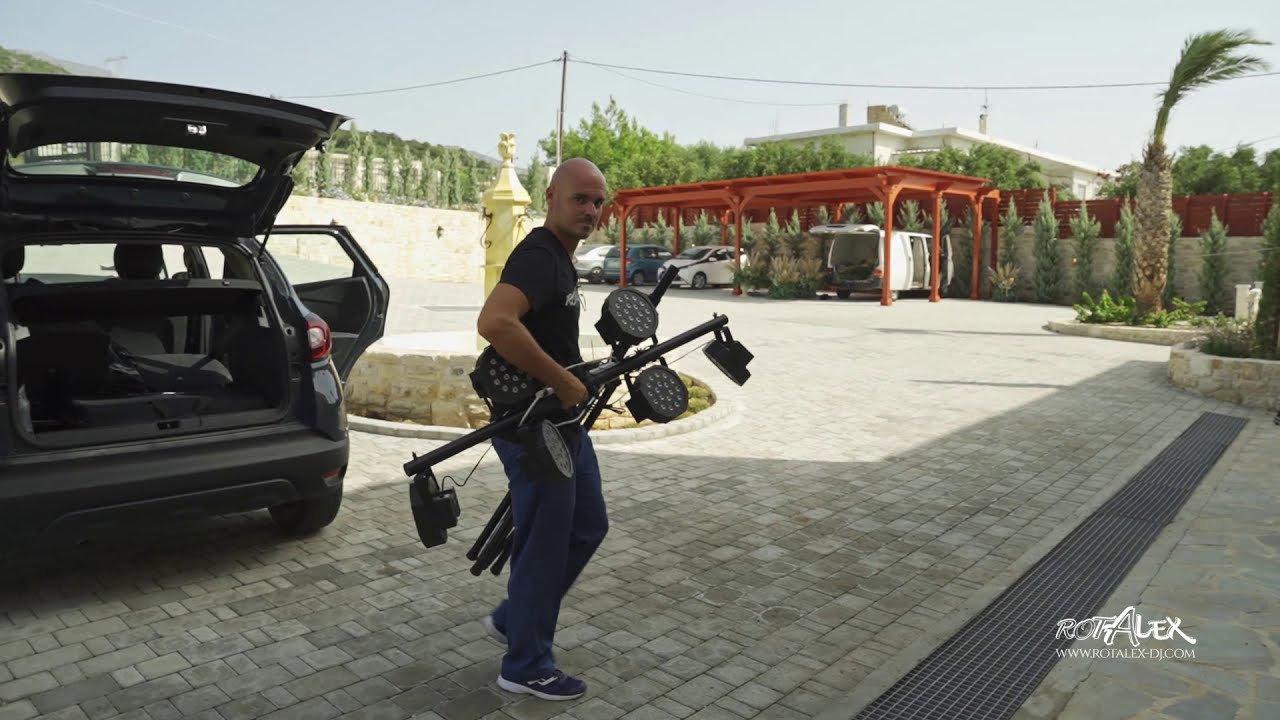 Wedding Dj and Wedding planner backstage summer Crete, Greece 2020 in a Luxury Villa by the sea