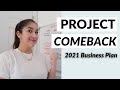 New Real Estate Agent Vlog: 2021 Business Plan | PROJECT COMEBACK