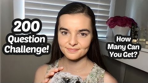 ASMR Whispering 200 Easy General Knowledge Trivia Questions