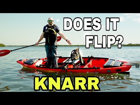 Most STABLE KAYAK EVER? Jackson Knarr FD Stability Test Does IT FLIP