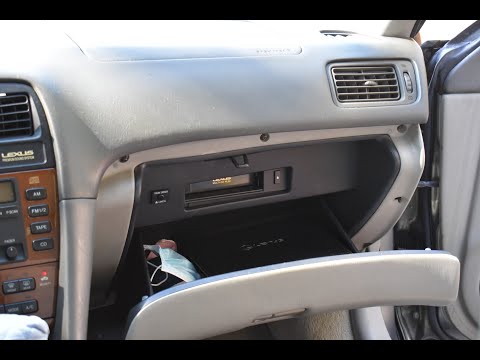 Lexus ES300 CD Changer Removal