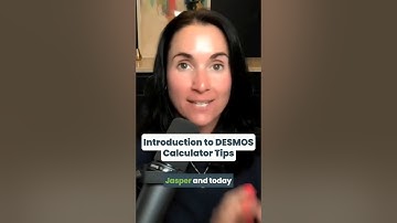Introduction to DESMOS Calculator Tips | KMJ Learning
