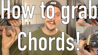 How to grab Chords! | Beginner Guitars Lesson | Tutorial | Exercises | 2022