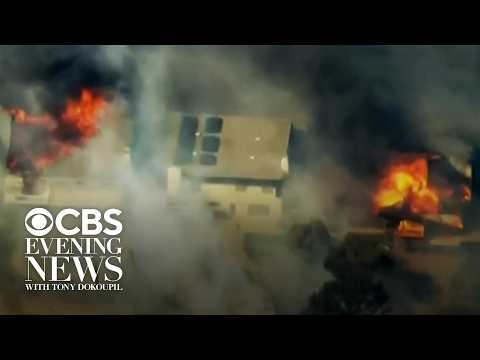 Southern California wildfires force evacuations amid powerful Santa Ana winds
