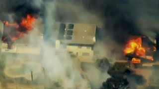 Southern California wildfires force evacuations amid powerful Santa Ana winds