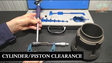 22 Engine overhaul - measuring cylinders and pistons (part 4 piston-cylinder clearance)