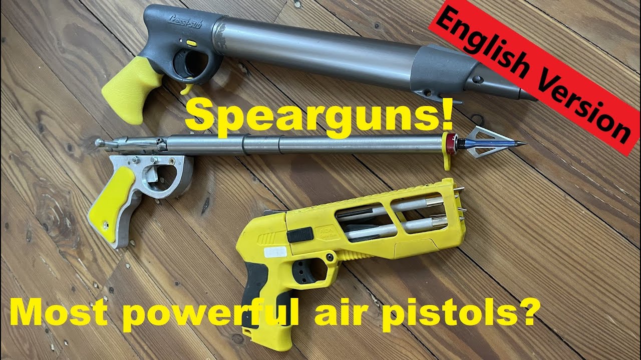 Air Powered Spear Guns Rule! 