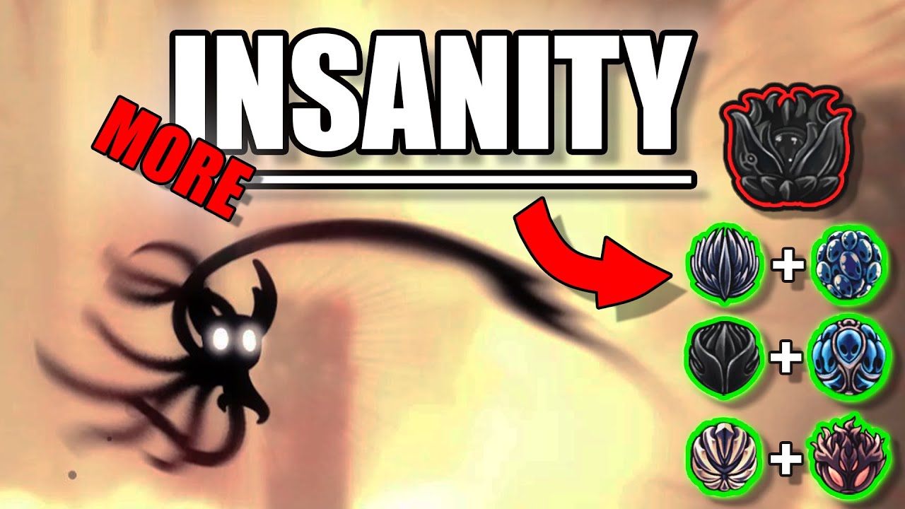 Играя за Повелителя Теней в Hollow Knight