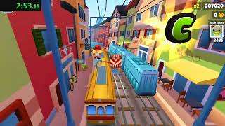 SUBWAY SURFERS NO COINS NOVO RECORD 16:23 