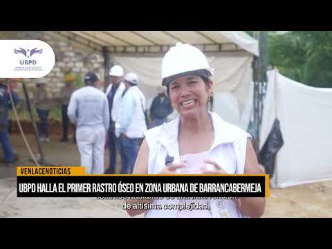 UPDB halla el primer rastro óseo en zona urbana de Barrancabermeja