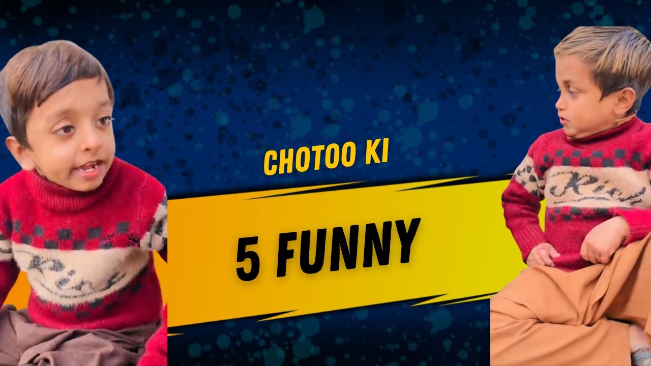 Mr chotoo ki funny video - YouTube