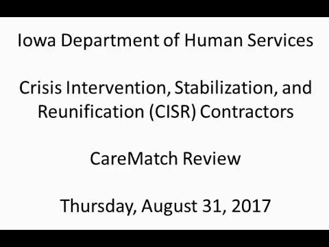 2017 CareMatch for CISR Contractors