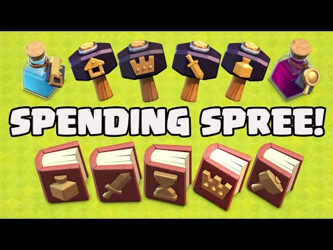 Magic Item SPENDING SPREE in Clash of Clans!