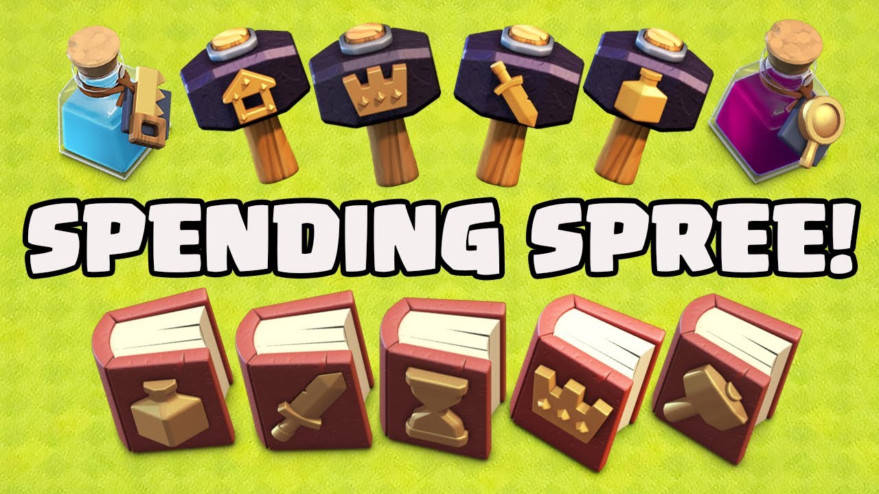 Magic Item SPENDING SPREE in Clash of Clans!