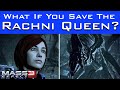 Mass Effect 3 - What Happens If You Save the Rachni Queen? (SAVE OR KILL?)