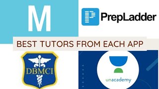 BEST FACULTIES/SUBJECTS in each NEET PG Apps ! #youtubeshorts #marrow #prepladder #unacademy #dbmci screenshot 4