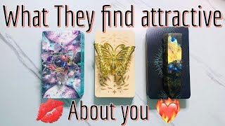 ❤️‍🔥What your person finds attractive about you❤️‍🔥💋Pick a Card love tarot reading💋