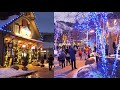 Christmas Village and Lights at Blue Mountain Ontario Canada Holiday Magic Winter Holliday Lights