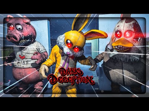 АНИМАТРОНИКИ в Dark Deception! ✅ Dark Deception Chapter 4 - Mascot Mayhem #2