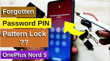 OnePlus Nord 5 | How to Unlock/Remove Forgotten Password PIN & Pattern Lock on OnePlus Nord 5