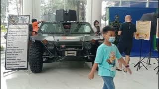 Rantis P6 ATAV, Kendaraan Taktis Kopassus Buatan Dalam Negeri di Pemeran Alutsista Living Word