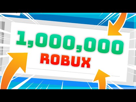 How To Get 1 Million Robux Youtube - roblox mah bucket how to get 1 million robux easy