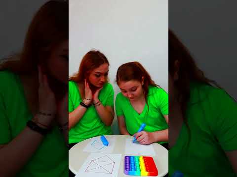 Видео: Drawing Challenge with my sister#shorts by BettyL Club