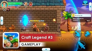 Craft Legend Walkthrough #3 HD (iOS & Android)