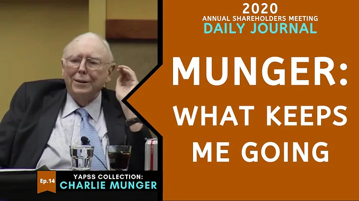 What keeps Charlie Munger going? | Daily Journal 2020【C:C.M Ep.14】