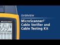 MicroScanner² Cable Verifier and Cable Testing Kit By Fluke Networks