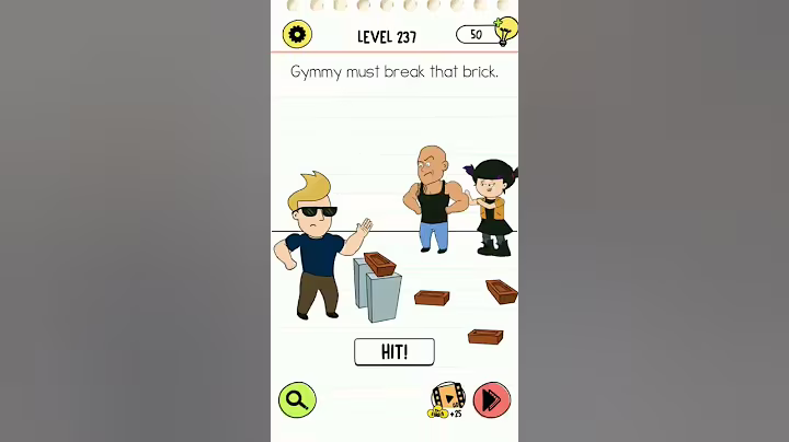 Brain Test 4 Tricky Friends Level 237 #androidgames #braintest #answer