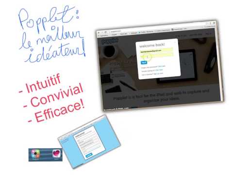 Tutoriel CSA : Popplet, un tutoriel des fonctions de base