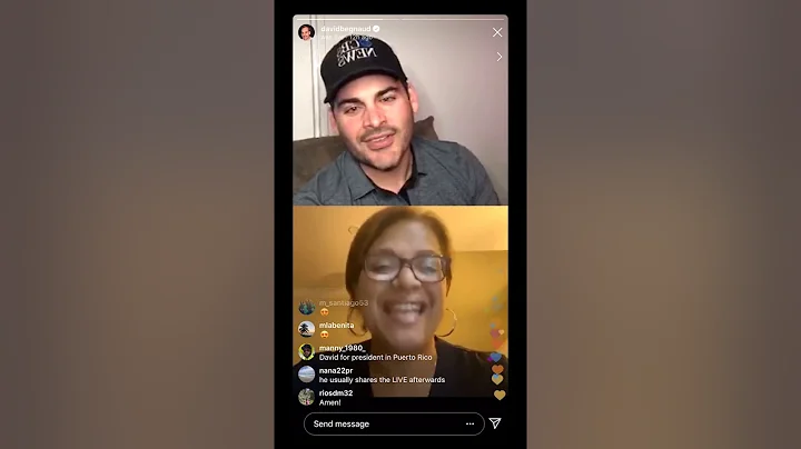 David Begnaud (@davidbegnaud) asks Jackie Bocachica about her new normal on @instagram Live!