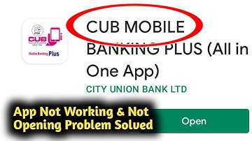 Fix BHIM CUB eWallet Not Working and Not Opening Problem Solved