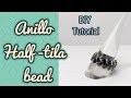 Tutorial DIY anillo espiga con Half a Tila beads