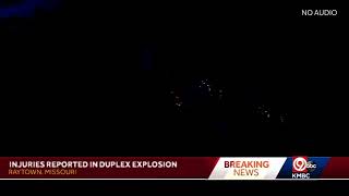 LIVE: Raytown firefighters are investigating a house explosion in the 7400 block of Englewood Lan...