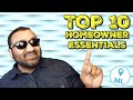 Top 10 homeowner essentials