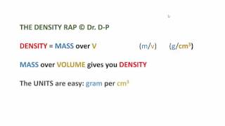 density rap