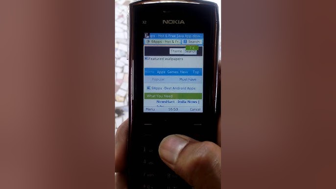 Обзор Nokia X2-02 - YouTube