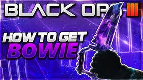 Black Ops 3 Bowie Knife Glitch - PC Xbox One & PS4 (How to Get the Bowie Knife in Multiplayer)
