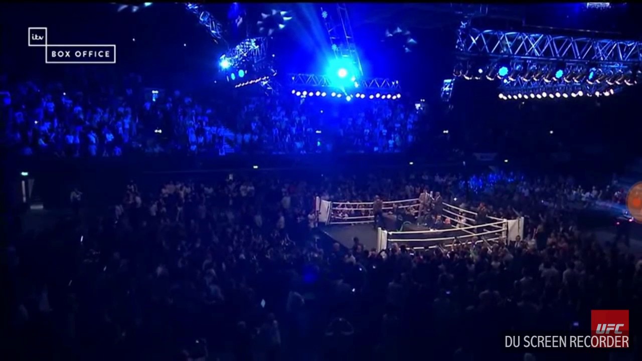 Mayweather "Tell me what the UFC bought you!" YouTube