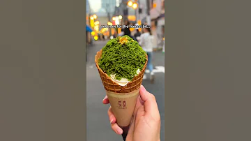 Viral Tokyo dessert: Honest review of the matcha Mont Blanc from Chacha Futatsume in Asakusa!