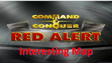 Command and Conquer Red Alert 4v4 (Interesting Map / High Level Battle)