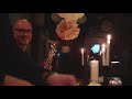 Saxophone & Dj - Burning candles under Disco House music