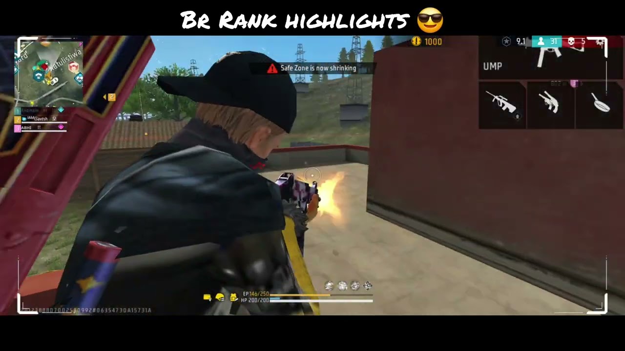 BR RANK HIGHLIGHTS 16 KILLS💀 