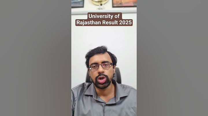 University of Rajasthan Result 2025 Declared Check Your Scores Now! #UOR2025 #RajasthanResult