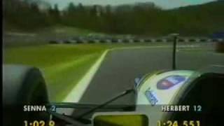 Volta Onboard Williams FW16 Ayrton Senna pacifico Aida 1994