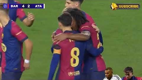 Barcelona vs Atalanta 2-2 - All Goals & Highlights - 2025
