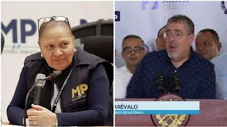 PRESIDENTE BERNARDO AREVALO SE PRONUNCIA SOBRE LA DESTITUCION DE LA FISCAL CONSUELO PORRAS GUATEMALA